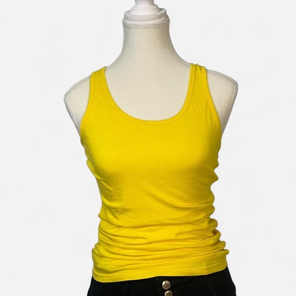 Bright Yellow Women's Tank Top - Picture 1 of 4